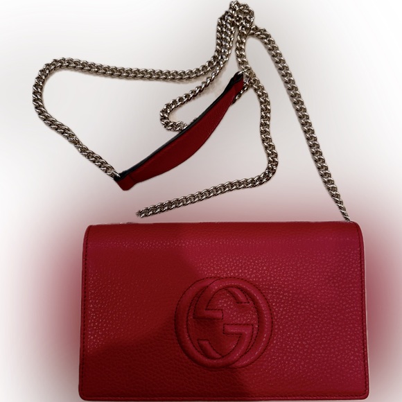 Gucci Crossbody Soho Leather Bag Authentic Brand New - Picture 5 of 10